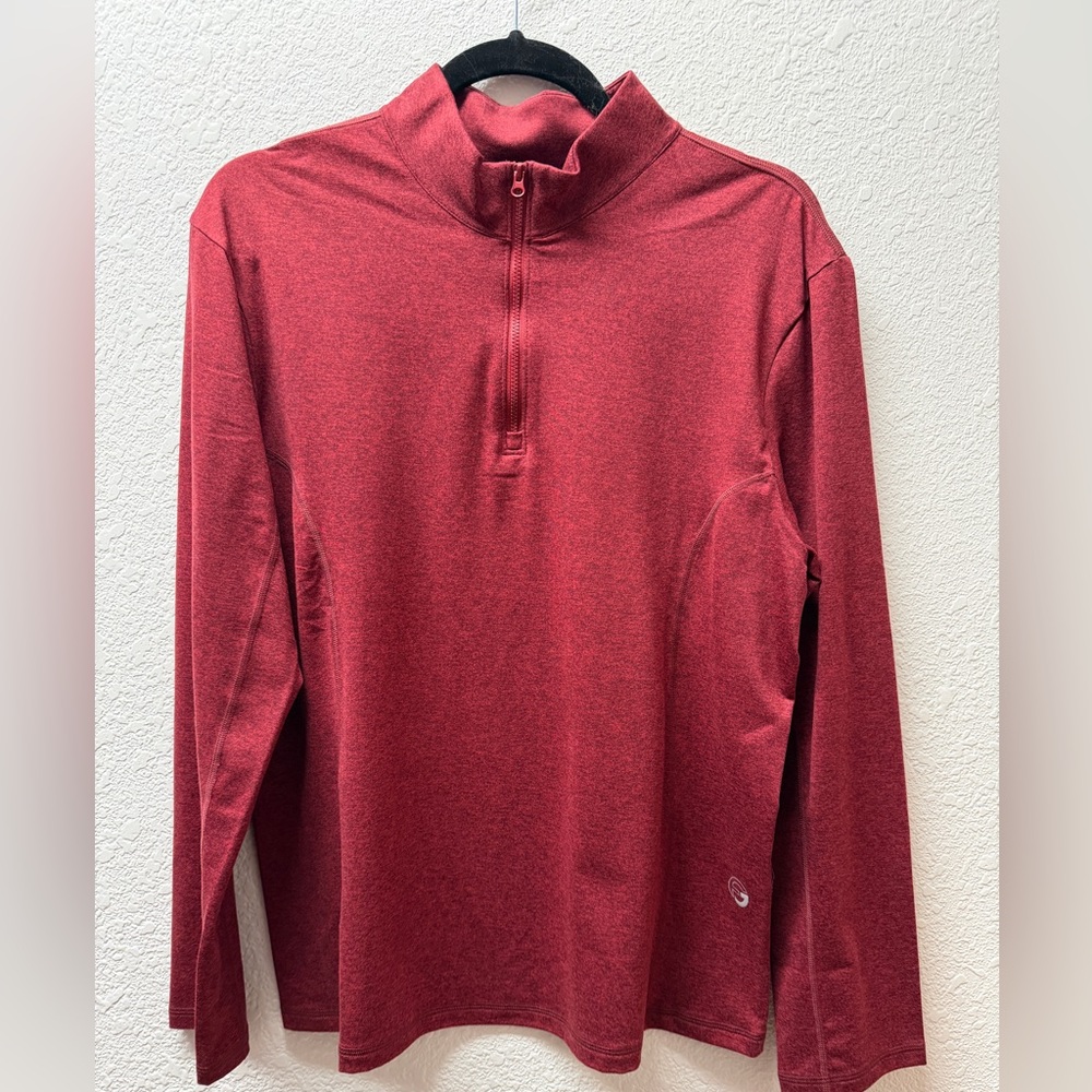 Foray Women's Quarter-Zip Long Sleeve Top - Red